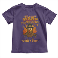 First Annual WKRP Toddler T Shirt Funny Thanksgiving Day WKRP Turkey Drop - Wonder Print Shop