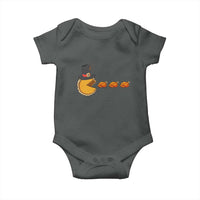 Thanksgiving Video Game Baby Onesie Pumpkin Pie Eating Turkey Gamer Patch Day - Wonder Print Shop