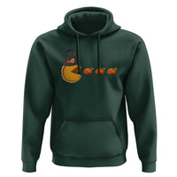 Thanksgiving Video Game Hoodie Pumpkin Pie Eating Turkey Gamer Patch Day - Wonder Print Shop