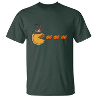 Thanksgiving Video Game T Shirt Pumpkin Pie Eating Turkey Gamer Patch Day - Wonder Print Shop