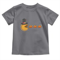 Thanksgiving Video Game Toddler T Shirt Pumpkin Pie Eating Turkey Gamer Patch Day - Wonder Print Shop
