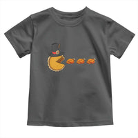 Thanksgiving Video Game Toddler T Shirt Pumpkin Pie Eating Turkey Gamer Patch Day - Wonder Print Shop
