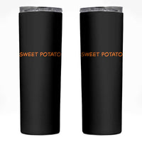 Matching Thanksgiving Couples Skinny Tumbler Funny Sweet Potato Fall Couple - Wonder Print Shop