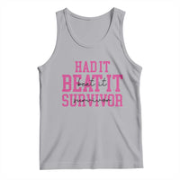 Breast Cancer Support Tank Top Had it Beat it Survivor Gift TS10