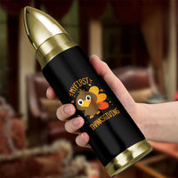 My First Thanksgiving Bullet Tumbler Funny Thanksgiving Turkey - Wonder Print Shop