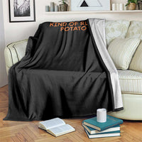 Matching Thanksgiving Couples Throw Blanket Funny Kind Of Rude Potato Fall Couple - Wonder Print Shop