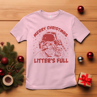 Litters Full T Shirt Funny Cat Christmas Vacation - Wonder Print Shop