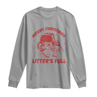 Litters Full Long Sleeve Shirt Funny Cat Christmas Vacation - Wonder Print Shop