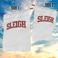 Sleigh Christmas Garden Flag Funny Women Retro Merry Xmas Family Holiday - Wonder Print Shop