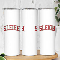 Sleigh Christmas Skinny Tumbler Funny Women Retro Merry Xmas Family Holiday - Wonder Print Shop