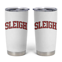 Sleigh Christmas Tumbler Cup Funny Women Retro Merry Xmas Family Holiday - Wonder Print Shop