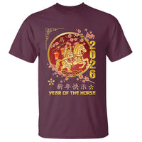 2026 Year of the Horse Lunar New Year T Shirt - Wonder Print Shop