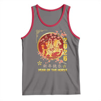 2026 Year of the Horse Lunar New Year Tank Top - Wonder Print Shop