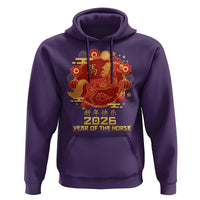 Chinese New Year 2026 Hoodie Year of The Horse - Wonder Print Shop
