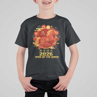 Chinese New Year 2026 T Shirt For Kid Year of The Horse - Wonder Print Shop