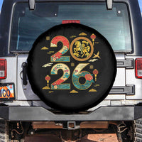 Hello 2026 Lunar New Year Spare Tire Cover Year of the Horse Chinese Zodiac - Wonder Print Shop