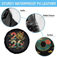 Hello 2026 Lunar New Year Spare Tire Cover Year of the Horse Chinese Zodiac - Wonder Print Shop