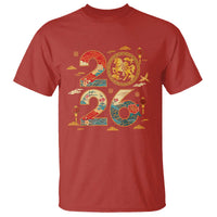 Hello 2026 Lunar New Year T Shirt Year of the Horse Chinese Zodiac - Wonder Print Shop