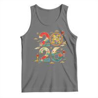 Hello 2026 Lunar New Year Tank Top Year of the Horse Chinese Zodiac - Wonder Print Shop