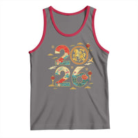 Hello 2026 Lunar New Year Tank Top Year of the Horse Chinese Zodiac - Wonder Print Shop