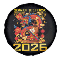 Chinese New Year 2026 Spare Tire Cover LYE Year of The Horse - Wonder Print Shop