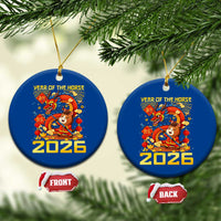 Chinese New Year 2026 Ceramic Ornament LYE Year of The Horse - Wonder Print Shop