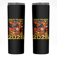 Chinese New Year 2026 Skinny Tumbler LYE Year of The Horse - Wonder Print Shop