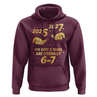 Funny 67 New Years Eve Hoodie Six Seven Boys Kids NYE Party 6 7 Meme - Wonder Print Shop
