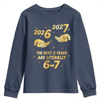 Funny 67 New Years Eve Youth Sweatshirt Six Seven Boys Kids NYE Party 6 7 Meme - Wonder Print Shop