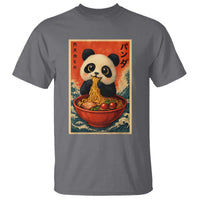 Kawaii Anime Panda Ramen T Shirt Funny Japanese Noodles Anime Lovers - Wonder Print Shop