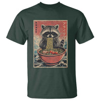 Kawaii Anime Raccoon Ramen T Shirt Funny Japanese Noodles Anime Lovers - Wonder Print Shop
