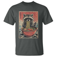 Kawaii Anime Raccoon Ramen T Shirt Funny Japanese Noodles Anime Lovers - Wonder Print Shop