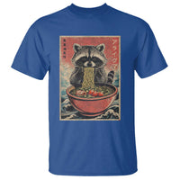 Kawaii Anime Raccoon Ramen T Shirt Funny Japanese Noodles Anime Lovers - Wonder Print Shop