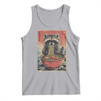 Kawaii Anime Raccoon Ramen Tank Top Funny Japanese Noodles Anime Lovers - Wonder Print Shop
