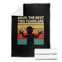 Bruh 67 New Years Eve Party Throw Blanket Six Seven Boys 67 Meme 6 7 Numbers - Wonder Print Shop