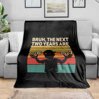 Bruh 67 New Years Eve Party Throw Blanket Six Seven Boys 67 Meme 6 7 Numbers - Wonder Print Shop