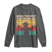 Bruh 67 New Years Eve Party Long Sleeve Shirt Six Seven Boys 67 Meme 6 7 Numbers - Wonder Print Shop