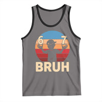 Bruh 67 Meme Tank Top Funny Six Seven Meme 6 7 Numbers Kid Gen Alpha - Wonder Print Shop