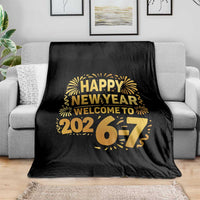 67 New Years Eve Throw Blanket Funny Six Seven 2026 Meme 6 7 Numbers Kid Gen Alpha - Wonder Print Shop