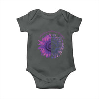 Autoimmune Disease Awereness Baby Onesie I Am The Storm Purple Ribbon