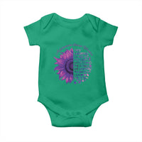 Autoimmune Disease Awereness Baby Onesie I Am The Storm Purple Ribbon