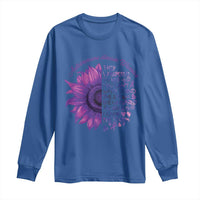 Autoimmune Disease Awereness Long Sleeve Shirt I Am The Storm Purple Ribbon