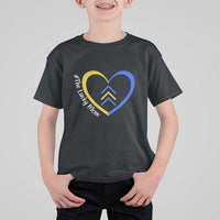 Down Syndrome Mom T Shirt For Kid Love Heart Three Arrows Lucky Mama T21 321