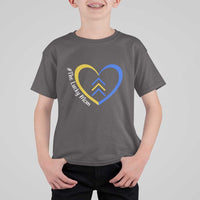 Down Syndrome Mom T Shirt For Kid Love Heart Three Arrows Lucky Mama T21 321