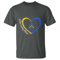Down Syndrome Mom T Shirt Love Heart Three Arrows Lucky Mama T21 321