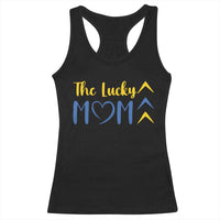 Down Syndrome Mom Racerback Tank Top Three Arrows The Lucky Mama T21 321