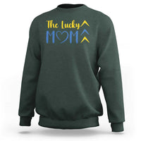 Down Syndrome Mom Sweatshirt Three Arrows The Lucky Mama T21 321
