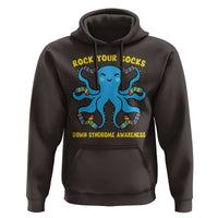 World Down Syndrome Day Hoodie Octopus Rock Your Sock Support 321