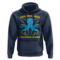 World Down Syndrome Day Hoodie Octopus Rock Your Sock Support 321