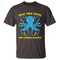 World Down Syndrome Day T Shirt Octopus Rock Your Sock Support 321